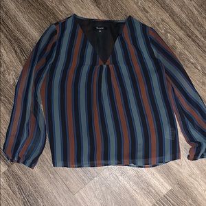 Madewell striped blouse